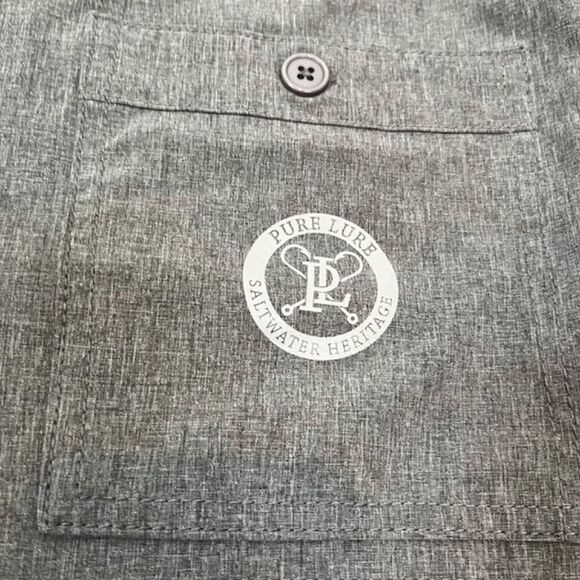 Pure Lure Men's Hybrid Fishing Shorts Charcoal Size 38 - Picture 2 of 8